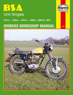 Workshop Manual BSA Unit Construction Singles