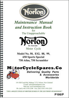 Maintenance Manual Norton pre-Commando Twins & Singles