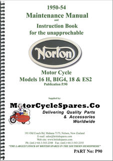 Maintenance Manual Norton Singles 1950-54