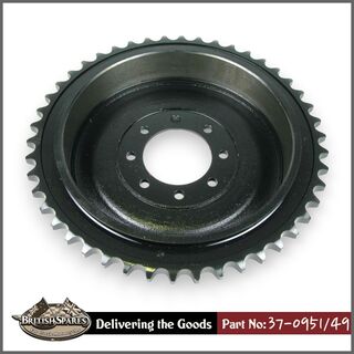 37-0951/49 Sprocket Brake Drum