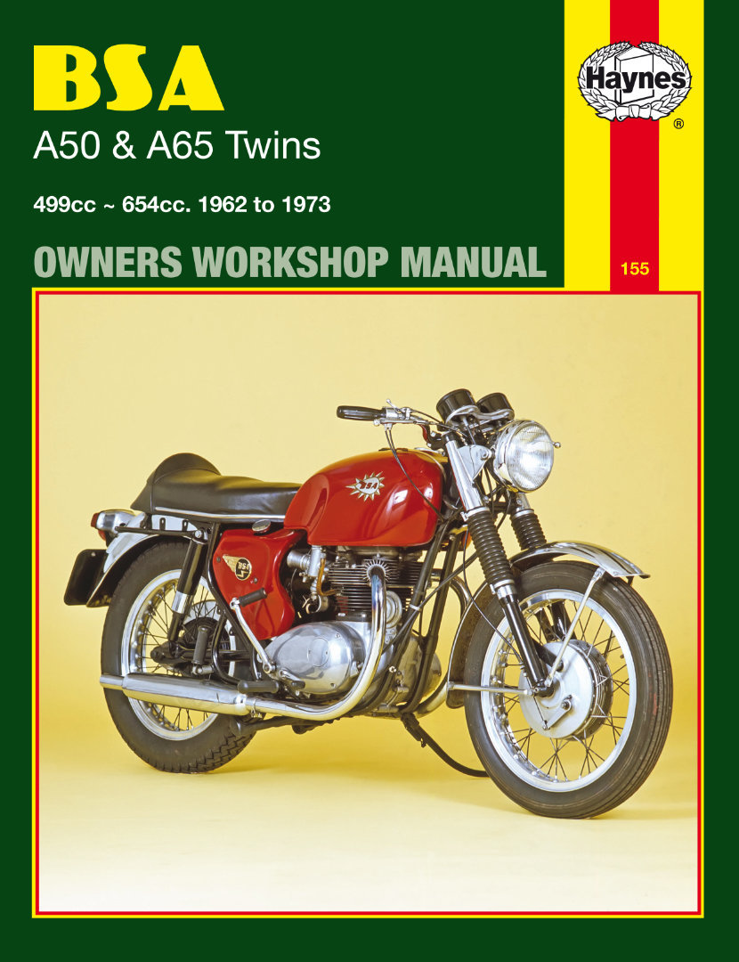 Workshop Manual BSA A50 & A65 Unit Construction 500 & 650cc Twins