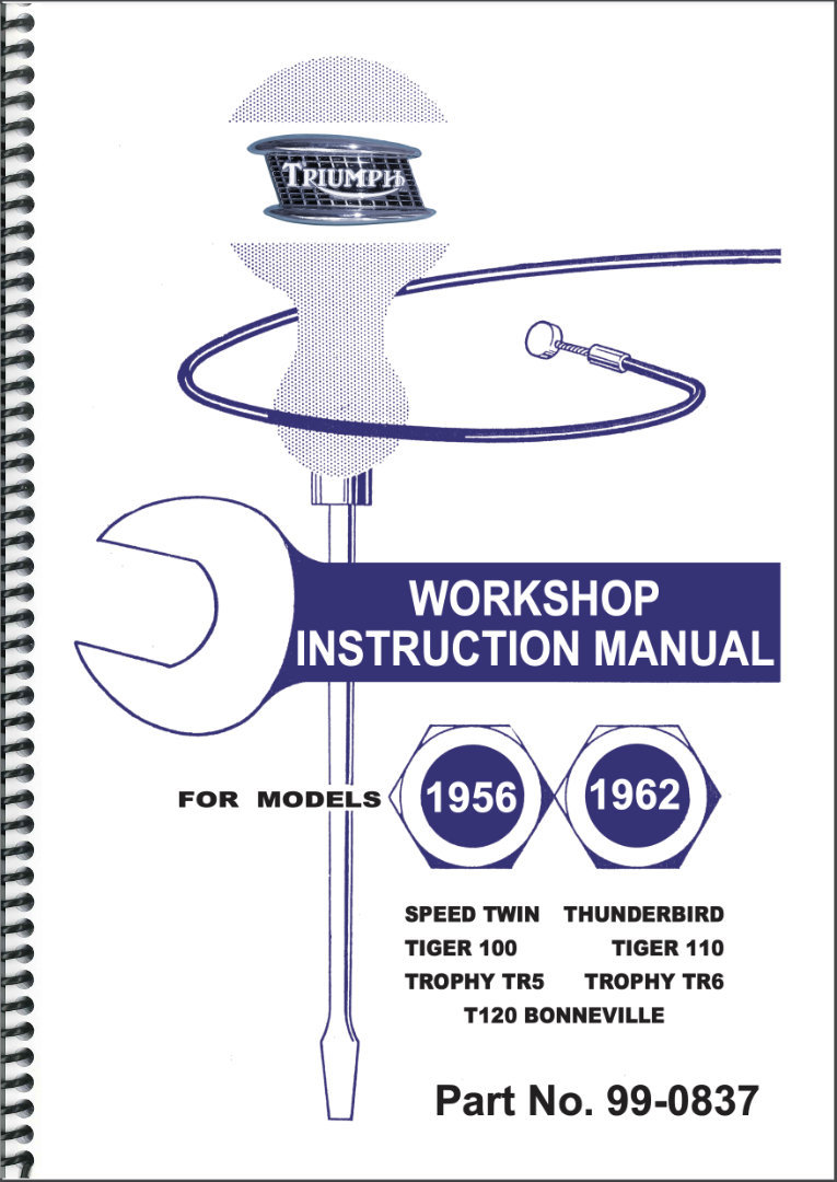 Factory Workshop Manual 17 Triumph pre-Unit Twins 1956-62