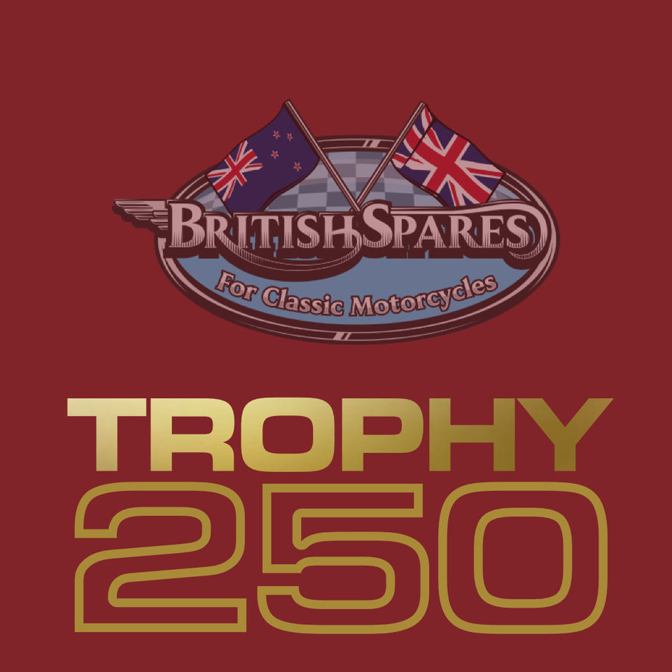 Transfer Decal, Trophy 250, Small