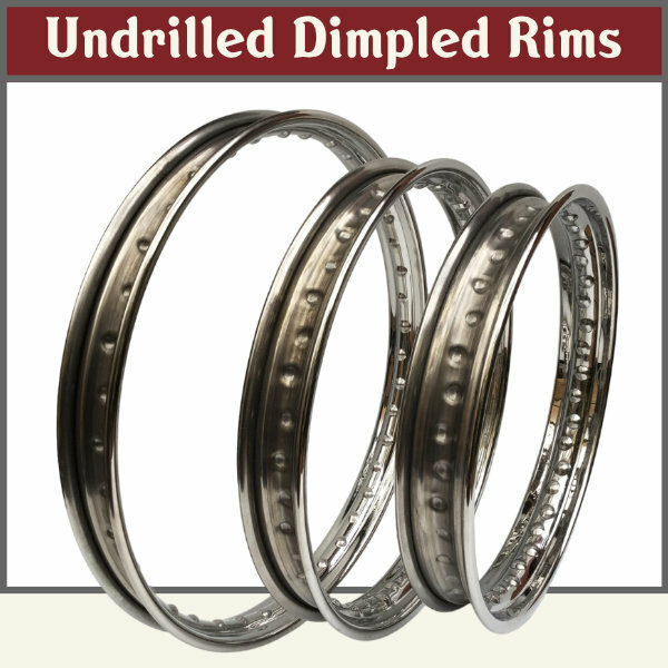 Wheel Rim - Undrilled Unplated Steel