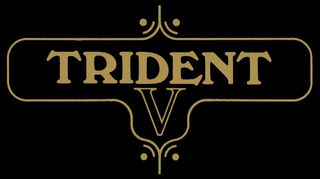 Decal, Trident T150V 1972-73, Sidecover, 5 Speed, Gold on Clear