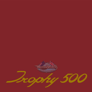Transfer Decal, Trophy 500, T100C