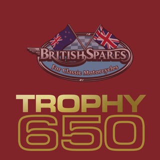 Transfer Decal, Trophy 650, 1969 onwards