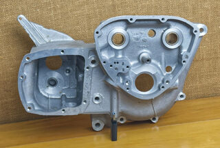 Right Side Crankcase Half, Triumph 650 Twin